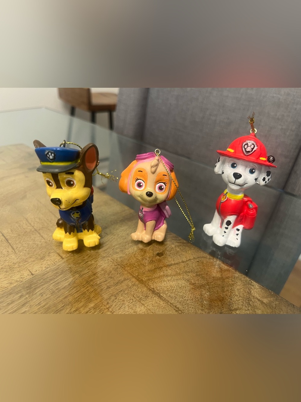 Paw Patrol Chase, Skye, Marshall Christmas Ornament Kurt. S Adler Nickelodeon